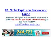 Fb  niche explosion review
