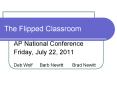 The Flipped Classroom PowerPoint PPT Presentation