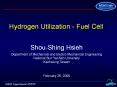 Hydrogen Utilization - Fuel Cell PowerPoint PPT Presentation