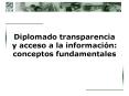 Diplomado transparencia y acceso a la informaci PowerPoint PPT Presentation