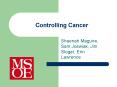 Controlling Cancer PowerPoint PPT Presentation