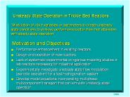 Unsteady State Operation in Trickle Bed Reactors 
