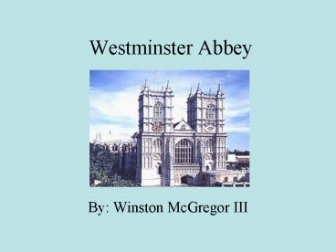 Westminster Abbey