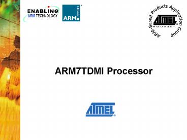 ARM7TDMI Processor