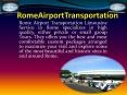 shuttle airport rome PowerPoint PPT Presentation