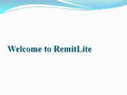 RemitLite How-To: Send Money to India from USA