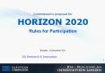 Commission's proposal for HORIZON 2020 Rules for Participation PowerPoint PPT Presentation