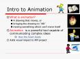 Intro to Animation PowerPoint PPT Presentation