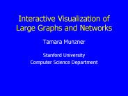 Interactive Visualization of Large Graphs and Networks