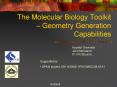 The Molecular Biology Toolkit  PowerPoint PPT Presentation