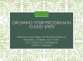 Growing Your program in 10 easy steps PowerPoint PPT Presentation