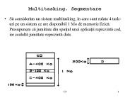 Multitasking. Segmentare