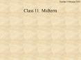 Class 11: Midterm PowerPoint PPT Presentation
