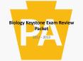 Biology Keystone Exam Review Packet PowerPoint PPT Presentation