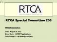 RTCA Special Committee 206 PowerPoint PPT Presentation