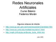 Redes Neuronales Artificiales Curso B