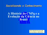 Socializando o Conhecimento