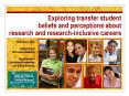 Exploring transfer student beliefs and perceptions about research and research-inclusive careers PowerPoint PPT Presentation