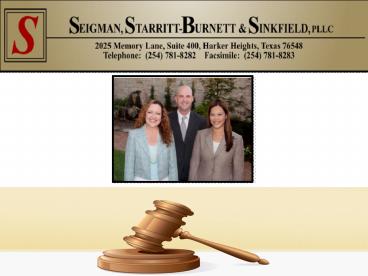Personal Injury Lawyers in Killeen TX