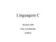 Linguagem C PowerPoint PPT Presentation