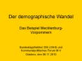 Der demographische Wandel PowerPoint PPT Presentation