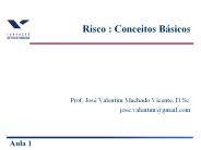 Risco : Conceitos B