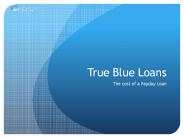Payday loans
