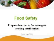 Food Safety