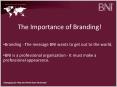 The Importance of Branding! PowerPoint PPT Presentation