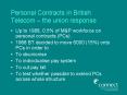 Personal Contracts in British Telecom  PowerPoint PPT Presentation