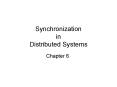 Synchronization in Distributed Systems PowerPoint PPT Presentation