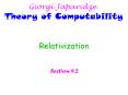 Relativization PowerPoint PPT Presentation