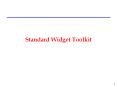 Standard Widget Toolkit PowerPoint PPT Presentation