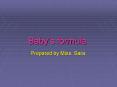 Baby PowerPoint PPT Presentation