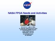 NASA FPGA Needs and Activities