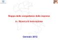 Mappa delle competenze delle imprese  in Ricerca PowerPoint PPT Presentation