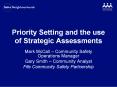 Priority Setting and the use of Strategic Assessments PowerPoint PPT Presentation