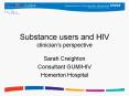 Substance users and HIV clinician PowerPoint PPT Presentation