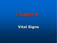 Vital Signs PowerPoint PPT Presentation