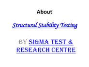 Structural Stability Testing