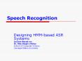 Speech%20Recognition PowerPoint PPT Presentation