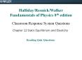 Halliday/Resnick/Walker Fundamentals of Physics 8th edition PowerPoint PPT Presentation