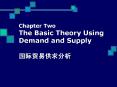 Chapter Two The Basic Theory Using Demand and Supply ???????? PowerPoint PPT Presentation