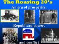 The Roaring 20 PowerPoint PPT Presentation