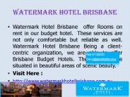 Brisbane Motels