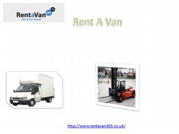 Truck Hire High Wycombe