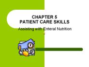 CHAPTER 5 PATIENT CARE SKILLS