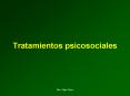 Tratamientos psicosociales PowerPoint PPT Presentation