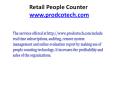 People Counting System - Prodco Limited PowerPoint PPT Presentation