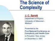 The Science of Complexity